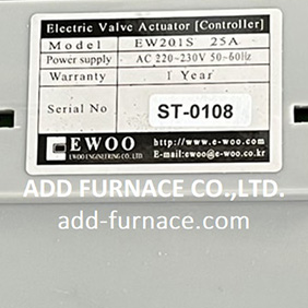 Electric Valve Actuator Control and Shut off valve device EW201S 25A